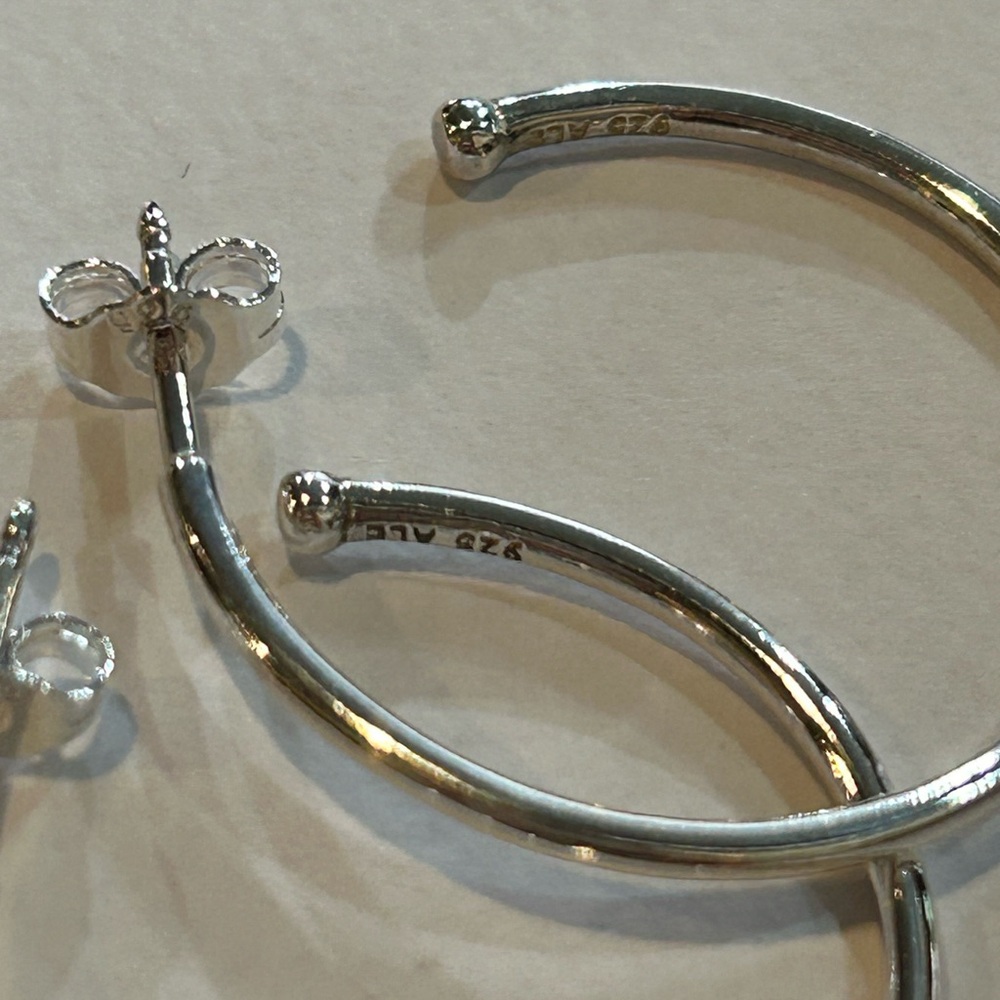 Retired Compose Medium Post Hoops - image 2